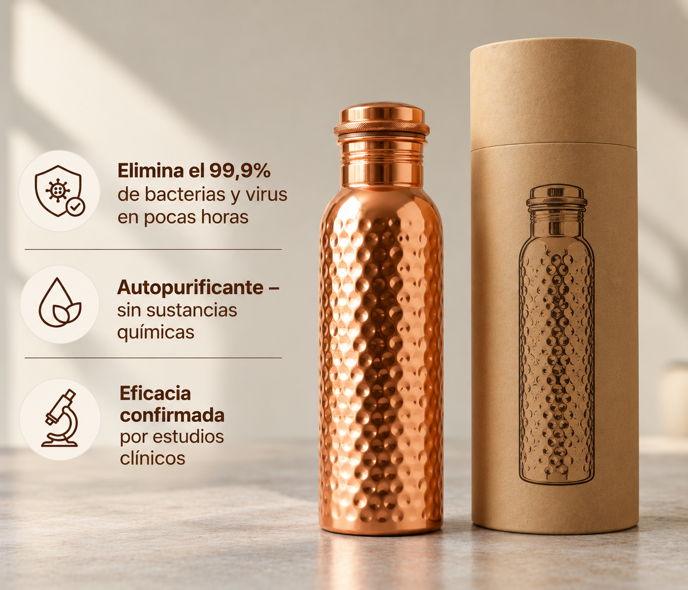 botella artesanal Cobrevida